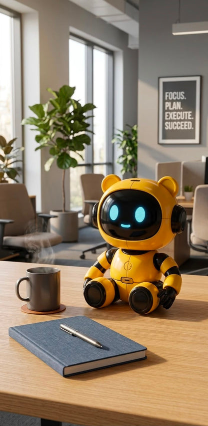 TRİBOT 4.0 akıllı robot — kutu ve içerik